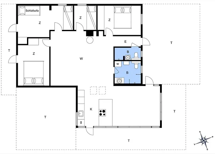 Casa de Férias Bl1275-blokhus-pirupshvarrevej-17